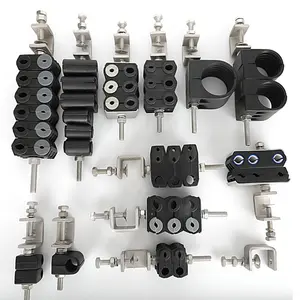 Completa Buss Bar Hardware Kits incluem ângulo adaptadores, isoladores e aterramento Bar Suportes