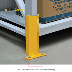 ציפוי אבקה מותאם אישית מתכת פלדה מחסן מתלה מגנים זקופים - Product Image 3