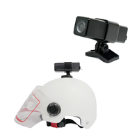 Caméra d'action 4K Ultra HD avec modules à écran tactile grand angle pour l'enregistrement de casque de moto de chasse sportive/Youtube