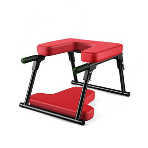 Silla de Yoga plegable para el hogar, equipo de Fitness, Banco de Yoga de Material PU, inversión de ejercicio - Product Image 1