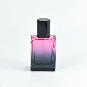 Botellas de Vidrio Vacías Cuadradas de 30 ml, Envases de Perfume al por Mayor, Color Degradado, con Pulverizador y Tapa Negra para Reenvasado de Fragancias - Product Image 6