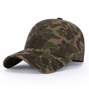 Camouflage Baseball <b>Cap</b> Curved Brim Adjustable Unisex Cotton <b>Camo</b> Dad Hat For Outdoor Sports - Product Image 6