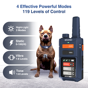 P-yaka için T223-A köpek eğitim yaka uzaktan kumanda uyarı tonu titreşim modları TPU PC su geçirmez IPX7 çevre dostu - Product Image 2