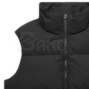 Chaleco acolchado de alta calidad para hombre hecho a medida para ropa exterior de invierno transpirable y recién llegado con MOQ bajo - Product Image 4