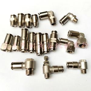 Connecteur pneumatique rapide en acier inoxydable, type de filetage Pg6 4 Pg8 6 Pg10 8, pour usage industriel - Product Image 3