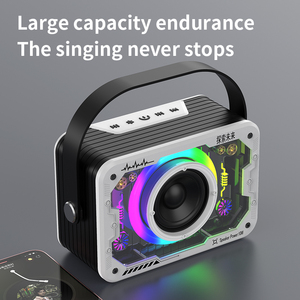 ลำโพงพกพา RGB รุ่นใหม่ V9 ปี 2023 พร้อมไมโครโฟน ชุดบลูทูธพร้อมไมโครโฟน - Product Image 6