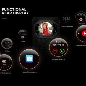 Smartphone robuste débloqué Fossibot F101 Pro, NFC, Android 13, téléphone portable 5,45 pouces, appareil photo 24MP, téléphones mobiles pas chers, téléphone étanche - Product Image 6