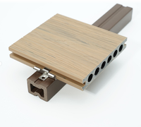 Planche de terrasse composite extérieure WPC Co-extrusion Étanche Faible entretien