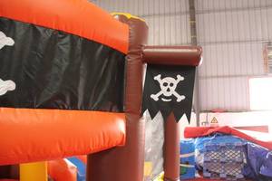 WINSUN 어린이가 좋아하는 풍선 바운스 하우스 최신 디자인 해적선 상업용 풍선 점프 하우스 - Product Image 4