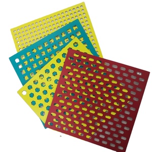 แผ่นเหล็กชุบสังกะสีแบบเจาะรู/แผ่นโลหะเหล็กชุบสังกะสีแบบเจาะรู - Product Image 3