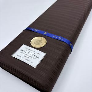 Tissu de <span class=keywords><strong>costume</strong></span> pour hommes, tissus en dentelle africaine à mailles, 5 yards, haute qualité, vêtements nigérians pour sénateur, pour les occasions formelles - Product Image 3