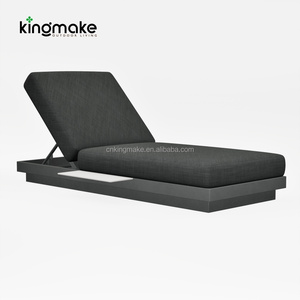 Chaise longue de jardin personnalisée pour hôtel, plage, piscine, terrasse, chaise longue moderne en aluminium pour l'extérieur - Product Image 5