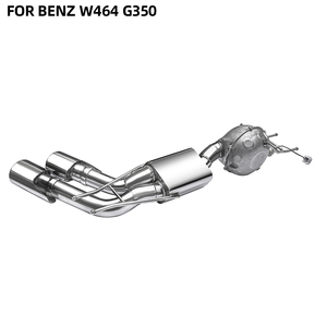 Sistema <span class=keywords><strong>de</strong></span> <span class=keywords><strong>Escape</strong></span> Catback <span class=keywords><strong>para</strong></span> Mercedes-Benz W464 G350, Sistema <span class=keywords><strong>de</strong></span> <span class=keywords><strong>Escape</strong></span> <span class=keywords><strong>para</strong></span> Automóvil, Acero Inoxidable, <span class=keywords><strong>Tubo</strong></span> <span class=keywords><strong>de</strong></span> <span class=keywords><strong>Escape</strong></span> del <span class=keywords><strong>Altavoz</strong></span> Izquierdo - Product Image 1