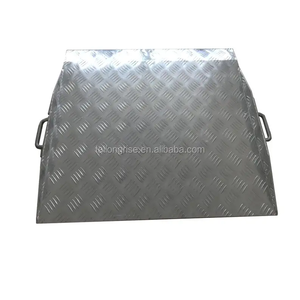 Rampa de umbral de aluminio para silla de ruedas, ligera, fácil de mover - Product Image 5