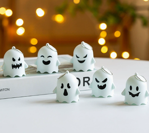 Decoraciones de Halloween, Adornos en Miniatura, Mini Linternas de Calabaza, Fantasmas Traviesos de Halloween, Accesorios Colgantes para Fiestas - Product Image 3