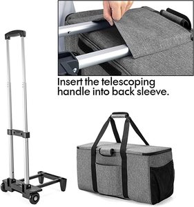 Mallette de voyage étanche, sac de travail Durable et résistant à l'eau, mallette à roulettes, sac fourre-tout - Product Image 3