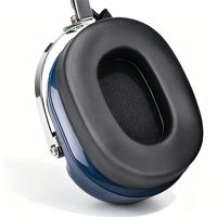Casque d'aviation sans suppression de bruit pour talkie-walkie, compatible Quansheng Baofeng Sennheiser ICOM - Fabriqué en Chine - Moins de 3 heures d'autonomie de la batterie