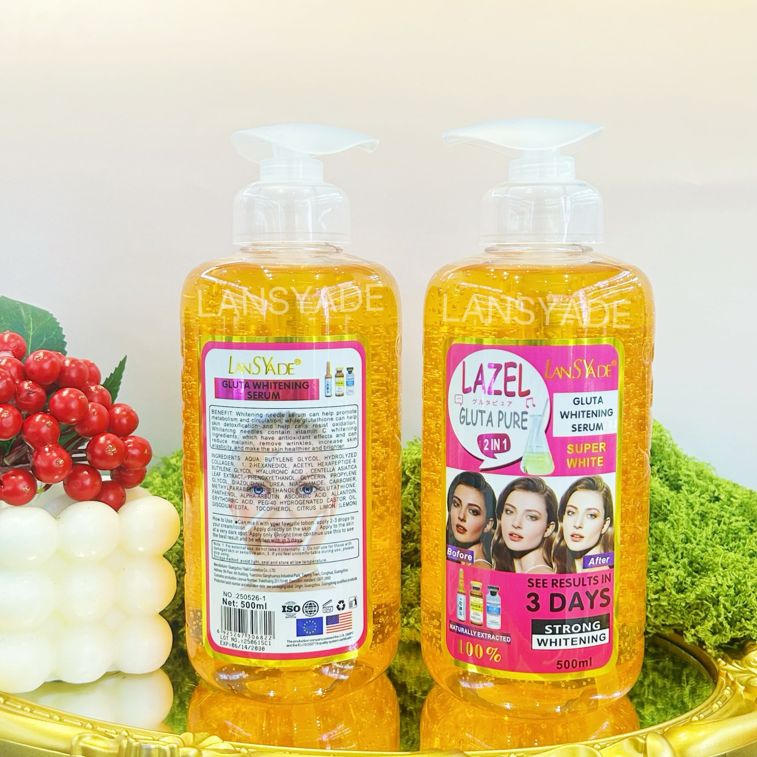 Wholesale Glutathione Essence 500 ml for Export Moisturizing Repairing  Brightening and Darkening| Alibaba.com