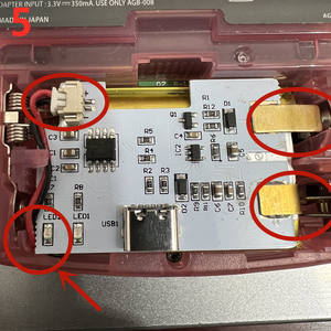 Batterie au lithium 1500mah pour batterie rechargeable GBC pour <span class=keywords><strong>Nintendo</strong></span> <span class=keywords><strong>Gameboy</strong></span> <span class=keywords><strong>Color</strong></span> - Product Image 5