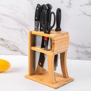Bamboo Kitchen Equipment Knife Holder Holder Kitchen Drawer Cutlery Tray Knife And Fork Drawer Cutlery Tray Knife Block