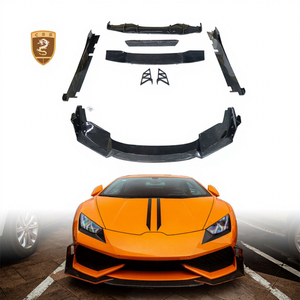 Kit Carrozzeria in Fibra di Carbonio Stile DMC, Spoiler Anteriore, Diffusore Posteriore e Alettone per <span class=keywords><strong>Lamborghini</strong></span> Lp610 Lp580 - Product Image 1