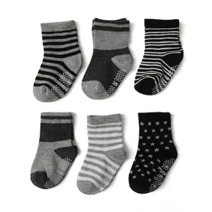 Оптовая продажа, детские носки, нескользящие носки для младенцев, малышей, мальчиков, носки унисекс, детские носки