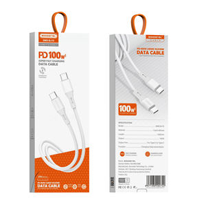 كابل شحن سريع SOMOSTELSMS-BJ10 بطول 4 أقدام/1.2 متر، كابل USB للشحن السريع ونقل البيانات بقوة 2.4 أمبير، كابل نوع C للشحن السريع - Product Image 2