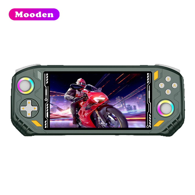 X RG56 Pro Retro Game Console RK3562 Super Quad-Core Chip with RGB Atmosphere Light Support PS N64 Games