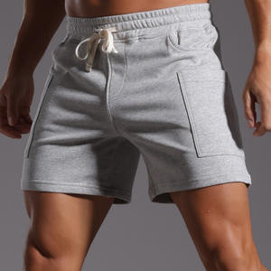 2026 Cotton Drawstring Sports <strong>Shorts</strong> <strong>Men</strong> <strong>Below</strong>-<strong>the</strong>-<strong>Knee</strong> Trendy Multi-Pocket Plus-Size Casual Cropped Fitness Mid-Length - Product Image 3