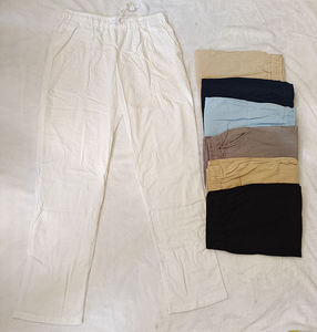 <span class=keywords><strong>Pantaloni</strong></span> lunghi <span class=keywords><strong>da</strong></span> <span class=keywords><strong>uomo</strong></span>, <span class=keywords><strong>pantaloni</strong></span> larghi e leggeri, Casual <span class=keywords><strong>da</strong></span> spiaggia, <span class=keywords><strong>pantaloni</strong></span> <span class=keywords><strong>da</strong></span> Streetwear in cotone dritto e traspirante - Product Image 6