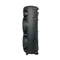Altavoz LED RGB Dual de 8 Pulgadas para Fiestas, 20W Pico, Doble Driver, Resistente a Golpes, Ideal para Piscinas y Playas - ¡Gran Venta!