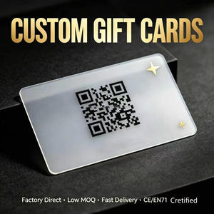 Cartes de réduction personnalisées avec code QR, en plastique mat, pour les <span class=keywords><strong>entreprises</strong></span> de vente au détail - Product Image 1