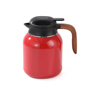 Vacuum Stainless Steel Teapot 316 With Lid Heat Resistant For <b>Tea</b> Coffee Office Use - Product Image 3
