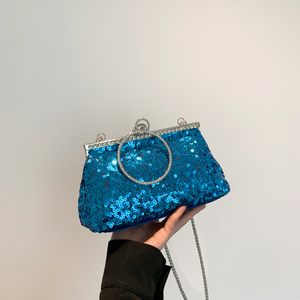 Wholesale New <strong>Handbags</strong> 2024 Light Lady Fashion <strong>Sequined</strong> Bags Lady Design Purses for Young Woman - Product Image 4