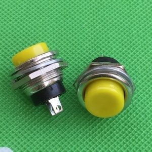 DS-212 16mm <strong>Momentary</strong> <strong>Push</strong> <strong>Button</strong> <strong>Switch</strong> Horn <strong>Switch</strong> OFF-(ON) - Product Image 2