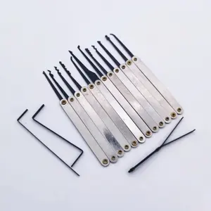 Wholesale 12Pcs Locksmith Lock Picking Set Lock Pick Set Lockpicking Tools Lock Pick Set