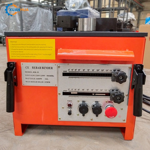 Máquina Dobladora de Estribos de Acero Eléctrica Portátil Automática OEM ODM de 6-32 mm RB32 de Sobremesa 2800/3000W con Certificación CE/ISO/BV y 1 Año de Garantía - Product Image 1