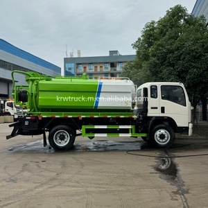 <span class=keywords><strong>รถ</strong></span>บรรทุกดูดสิ่งปฏิกูล Sinotruk Howo 8 ตัน แบบฉีดน้ำแรงดันสูง ถังดูดขนาด 8000 ลิตร พวงมาลัยขวา <span class=keywords><strong>รถ</strong></span>บรรทุกถังดูดสิ่งปฏิกูล - Product Image 3