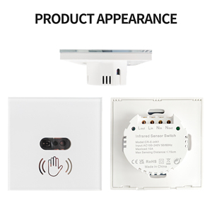 Nhà Thông Minh EU/chúng tôi tiêu chuẩn 10A không tiếp xúc cảm biến hồng ngoại chuyển đổi 204V cảm biến hồng ngoại cảm ứng chuyển đổi (thích hợp cho phòng tắm) - Product Image 2