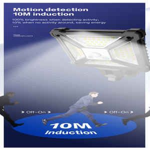 Đèn Chiếu Sáng Ngoài Trời luz <span class=keywords><strong>LED</strong></span> Đèn bên ngoài 4.1W năng lượng mặt trời tường ánh sáng vườn ABS 20W IP65 70 ánh sáng mặt trời đèn cho năng lượng mặt trời di động - Product Image 2