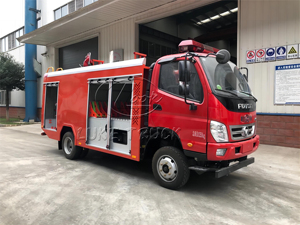 ผู้ผลิต FOTON รถบรรทุกน้ำดับเพลิง 4x4 ขับเคลื่อนสี่ล้อ พวงมาลัยซ้าย/ขวา ขนาด 3 ลูกบาศก์เมตร พร้อมอุปกรณ์ดับเพลิง - Product Image 2