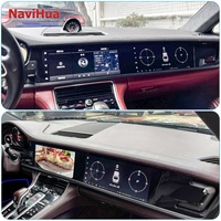 Pour Porsche Panamera 971 2018-2023 : Nouvelle conception d'écran double Android pour passager, divertissement, copilote, CarPlay et mise à niveau de navigation