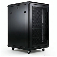 Armoire serveur sur pied de 19 pouces 800*600*600MM 0.8m en tôle d'acier laminée à froid SPCC pour centre de données