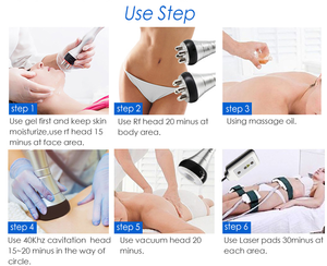 Auro Best Seller - Masseur multifonctionnel pour le visage et le cou 40k - Machine multifonctionnelle Cavi <span class=keywords><strong>Lipo</strong></span> pour la perte de poids et l'amincissement - Product Image 5