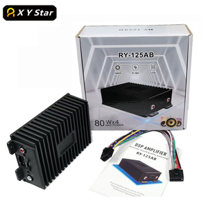 XYstar Android stéréo <span class=keywords><strong>AB</strong></span> Class égaliseur voix basse DSP 12V HIFI haute puissance 4 canaux système numérique son amplificateur Audio de voiture - Product Image 2