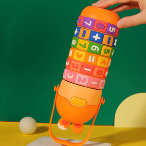430ml Creative Math Thinking Kids Fun 316 En Acier Inoxydable Thermo Isolé Bouteille D'eau Thermique Pour Enfants École Tasses Isolées - Product Image 3