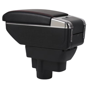 Bracciolo scatola centrale Console scatola portaoggetti in pelle bracciolo auto-styling accessori interni auto per <span class=keywords><strong>Opel</strong></span> Corsa - Product Image 1