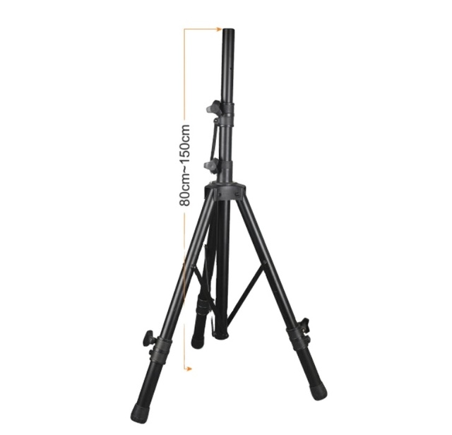 Audio Steel Stage Floor Metal Speaker Stand With Adjustable Legs SP-48