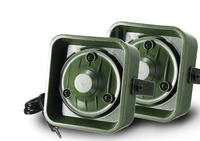 Haut-parleur d'extérieur pour la chasse aux oiseaux, 6 ohms 50W, carré, MP3, pour hiboux, dindes, oies, corbeaux, canards - en plastique résistant à l'eau