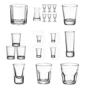 แก้วช็อตพิมพ์โลโก้ตามสั่ง ปลอดภัยสำหรับเครื่องล้างจาน ของชำร่วยงานแต่งงาน ของแจกแบรนด์ แก้วบาร์ - Product Image 6